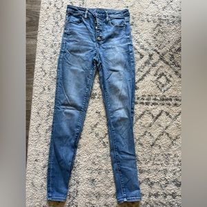 American eagle super high rise jegging size 6 regular